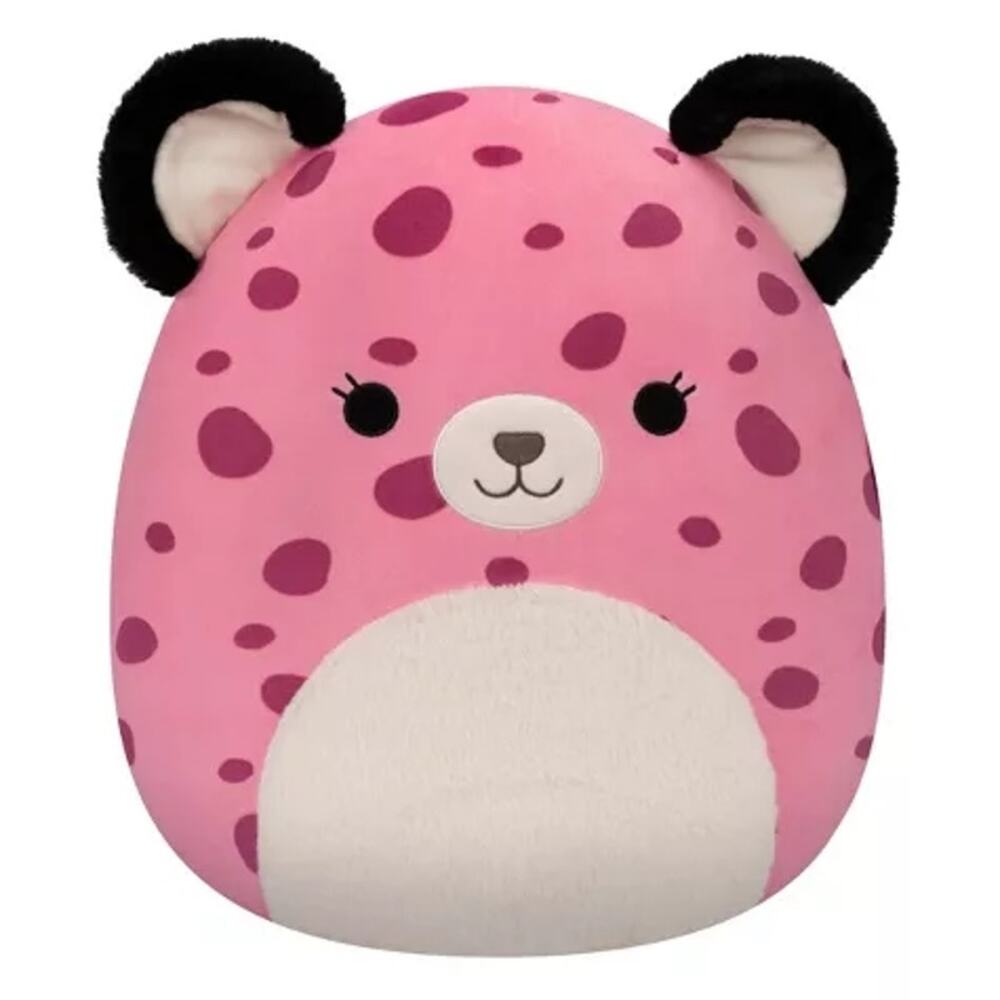 NWT FTM Squishmallows 16" Jalisca the Pink Leopard
